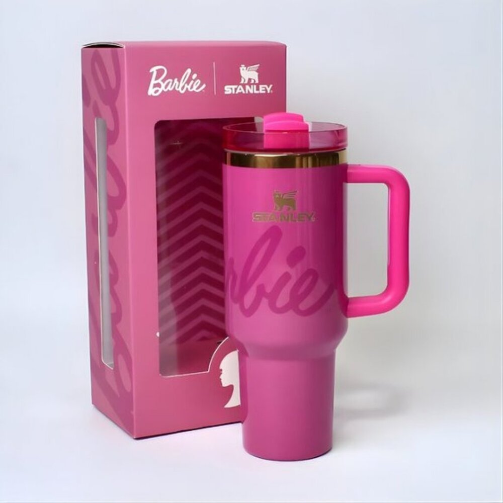 Unreleased Barbie x Stanley Cup Quencher H2.0 Tumbler 40oz